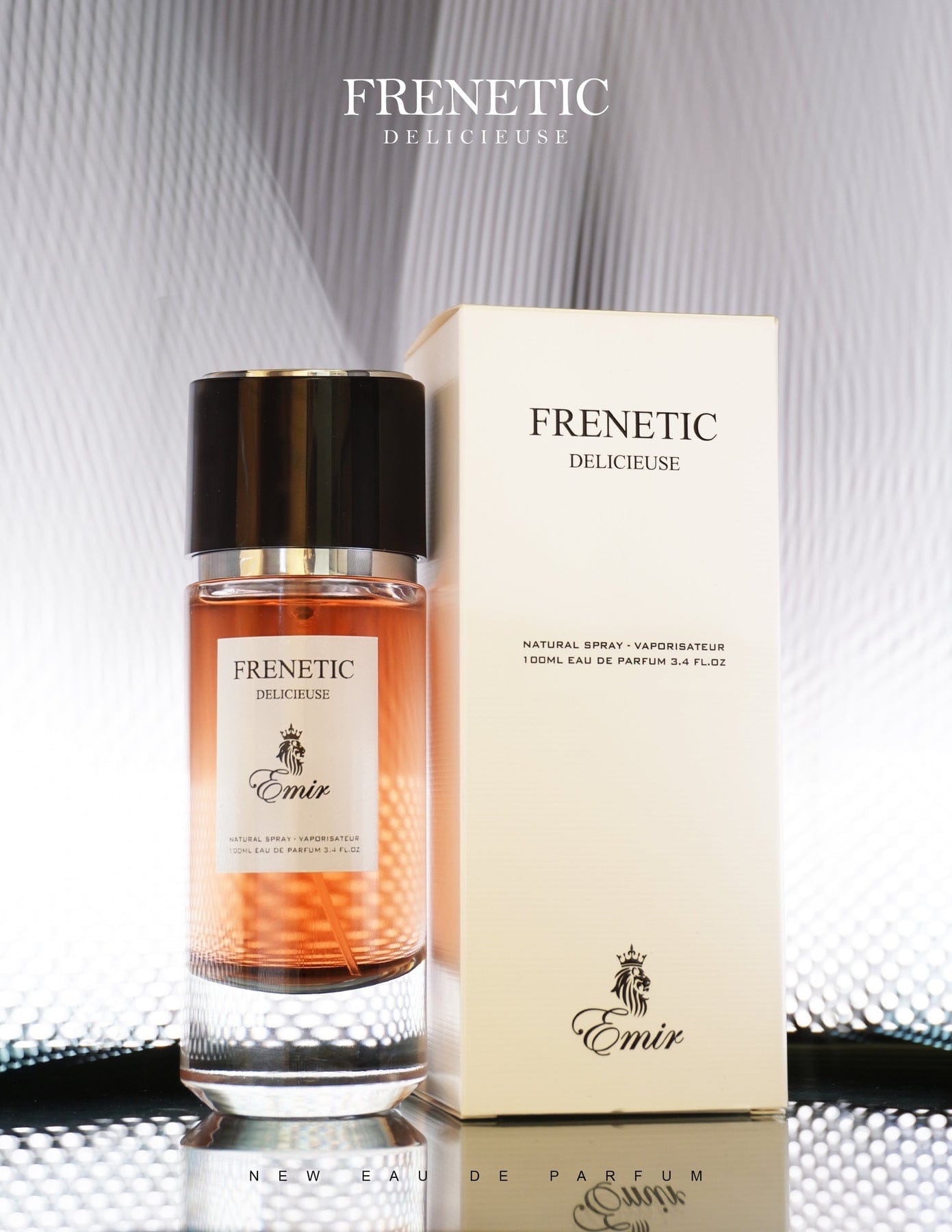 Extract de Parfum Emir, Frenetic Delicieuse, Unisex, 80 ml