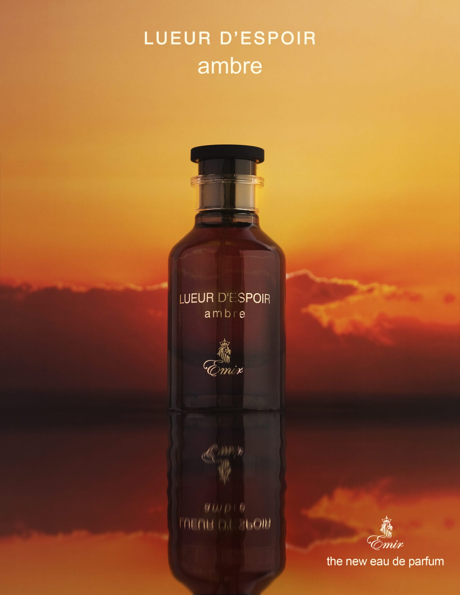 Apa de Parfum Emir, Lueur D’espoir Ambre, Barbati, 100 ml
