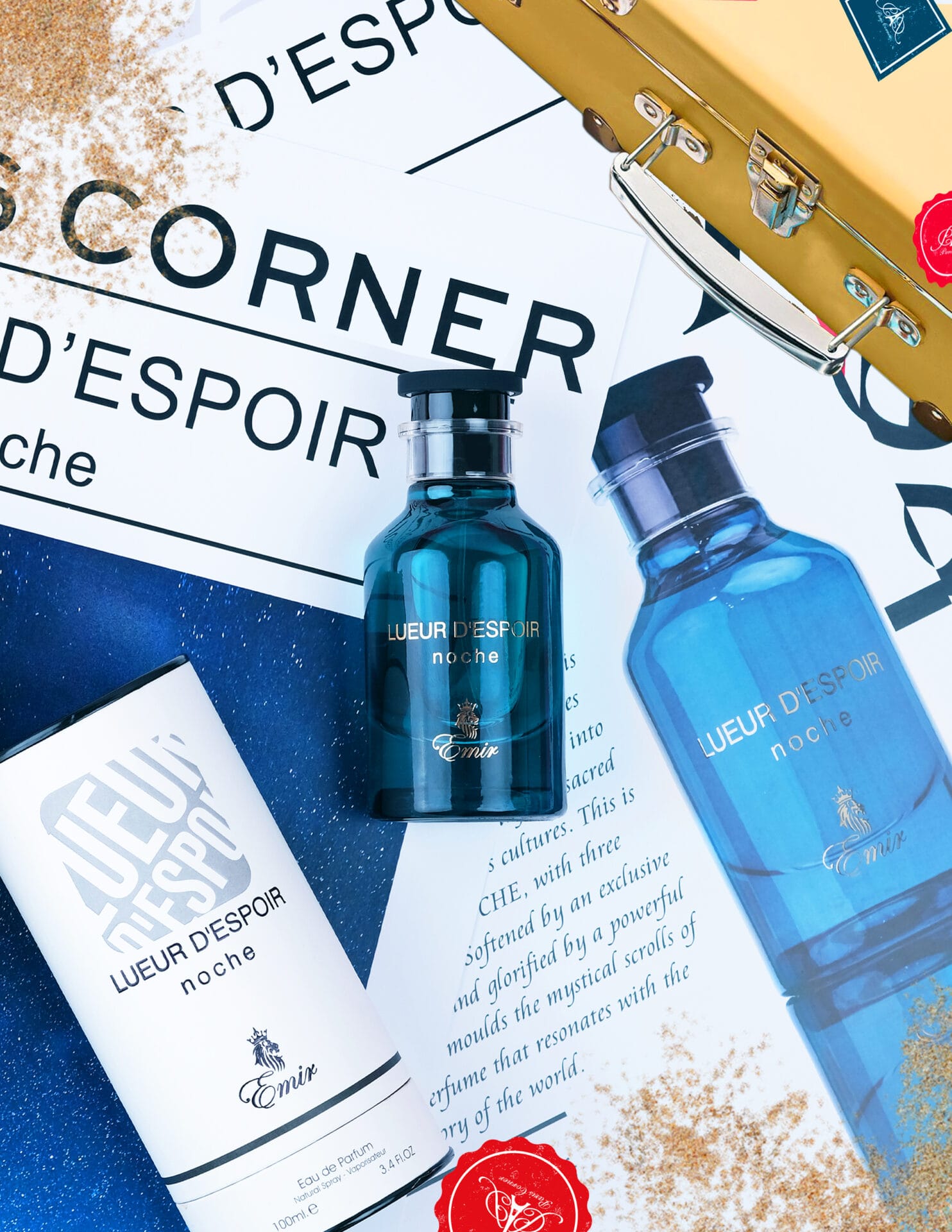 Apa de Parfum Emir, Lueur D’espoir Noche, Barbati, 100 ml