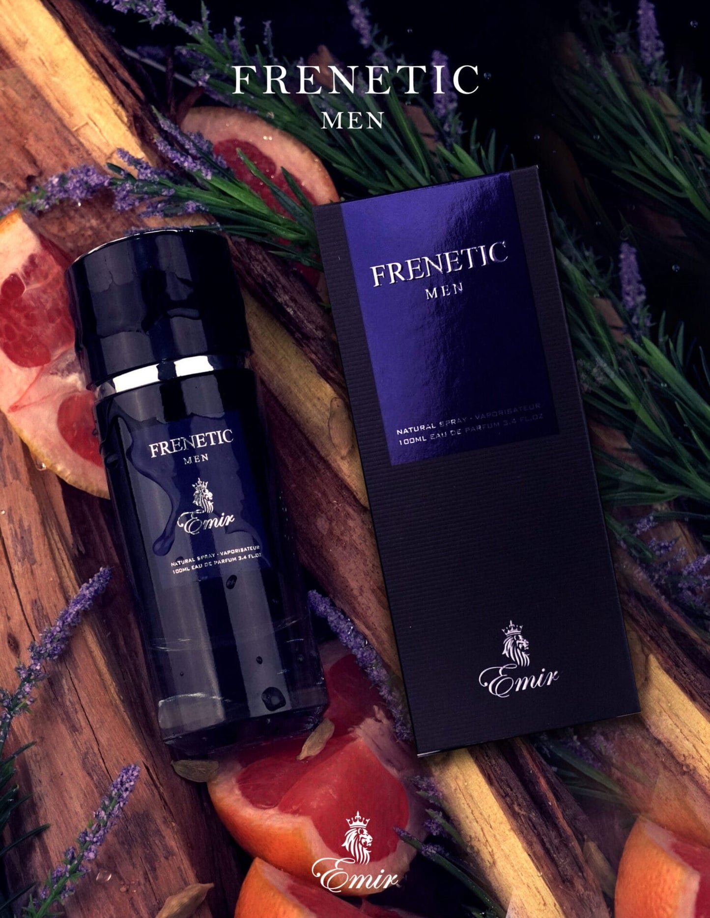 Extract de Parfum Emir, Frenetic Men, Barbati, 80 ml