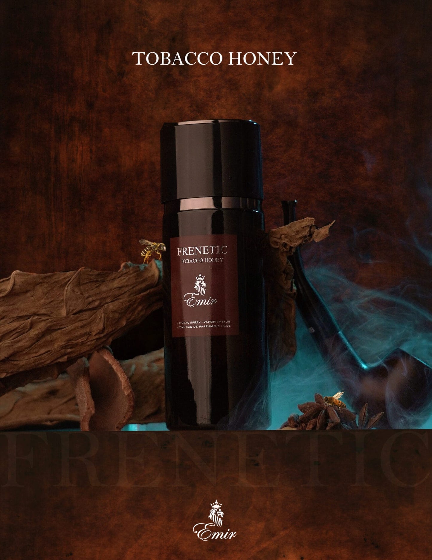 Extract de Parfum Emir, Frenetic Tobacco Honey, Unisex, 80 ml