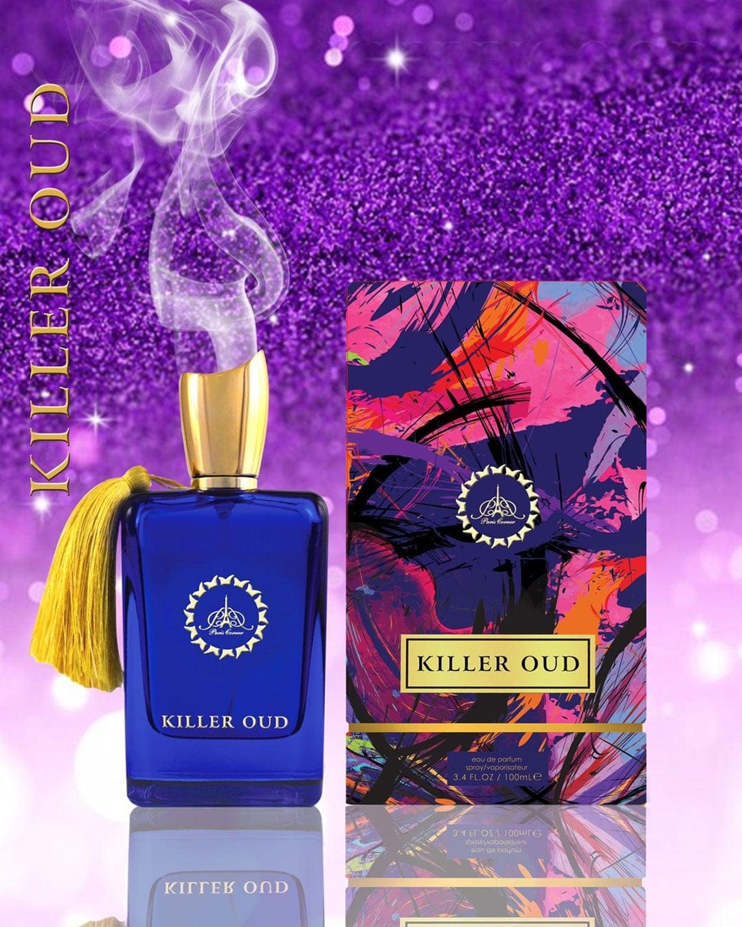 Apa de Parfum Killer Oud, Barbati, 100 ml