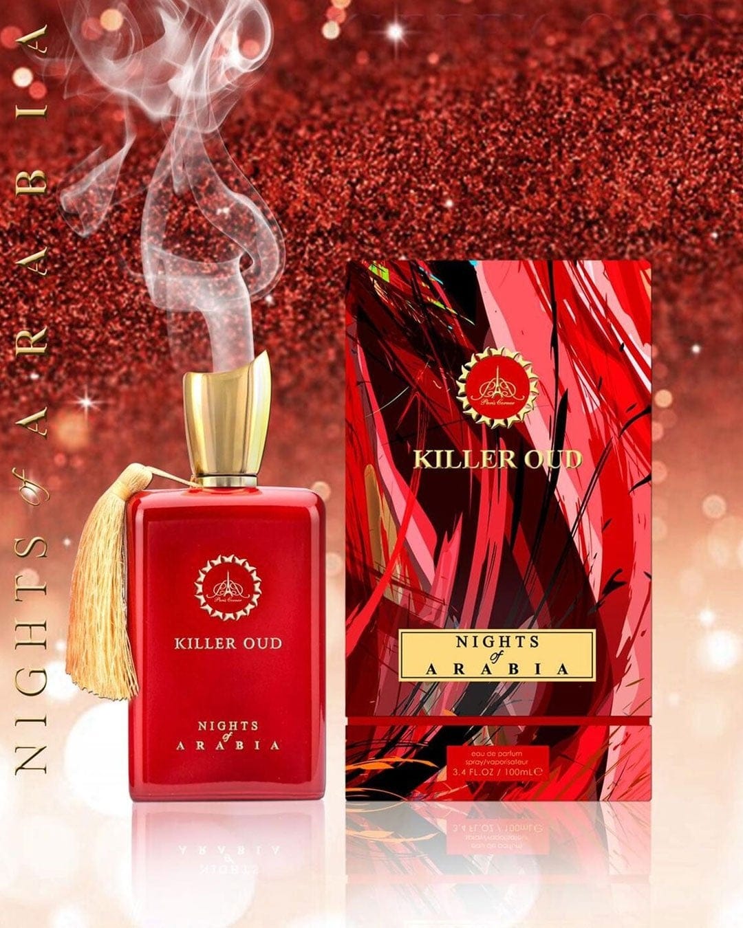 Apa de Parfum Killer Oud Nights of Arabia, Unisex, 100 ml
