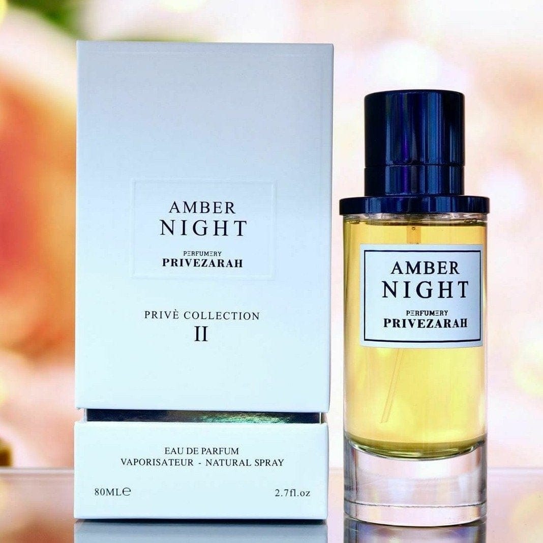 Apa de Parfum Privezarah Amber Nights, Unisex, 80 ml