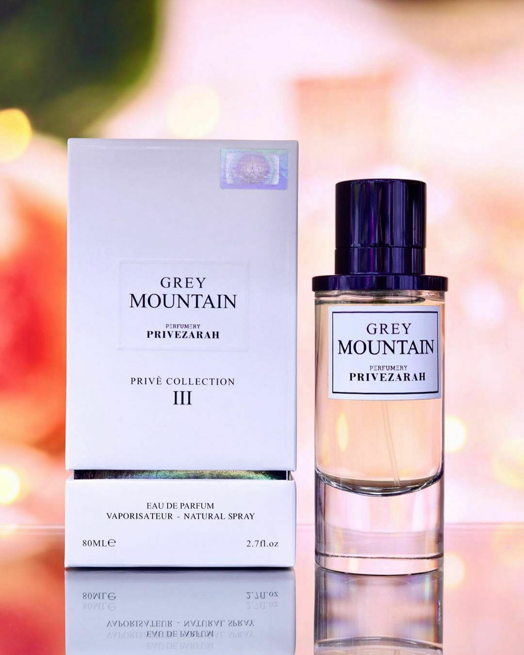 Apa de Parfum Privezarah Grey Mountain, Femei, 80 ml
