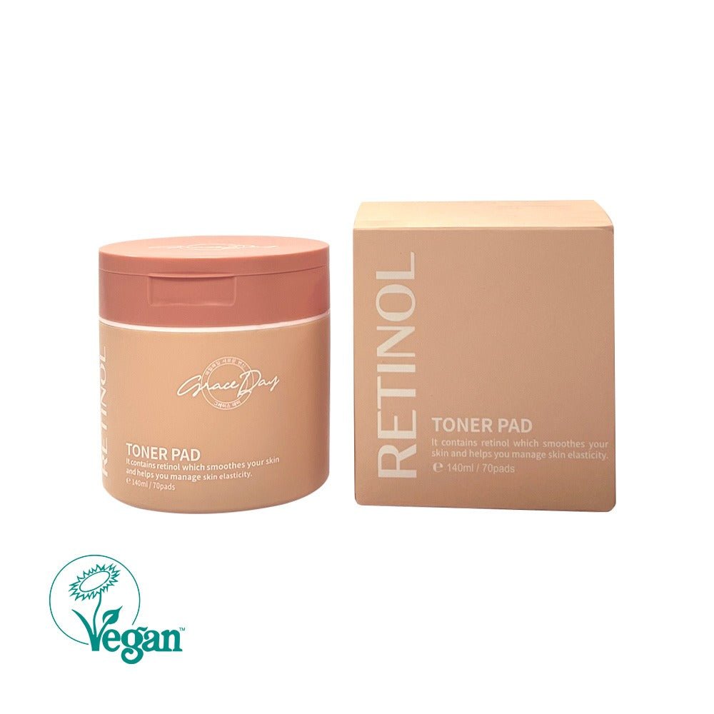 RETINOL TONER PAD - 70 Dischete Cu Retinol Anti-Rid