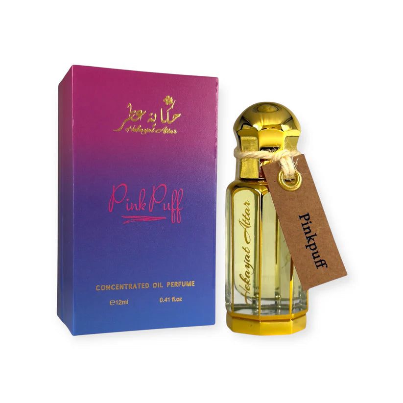 Ulei de Parfum Concentrat Pinkpuff by Hekayat Attar, Unisex, 12 ml
