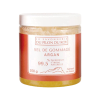 Sare pentru scrub cu ulei de argan organic