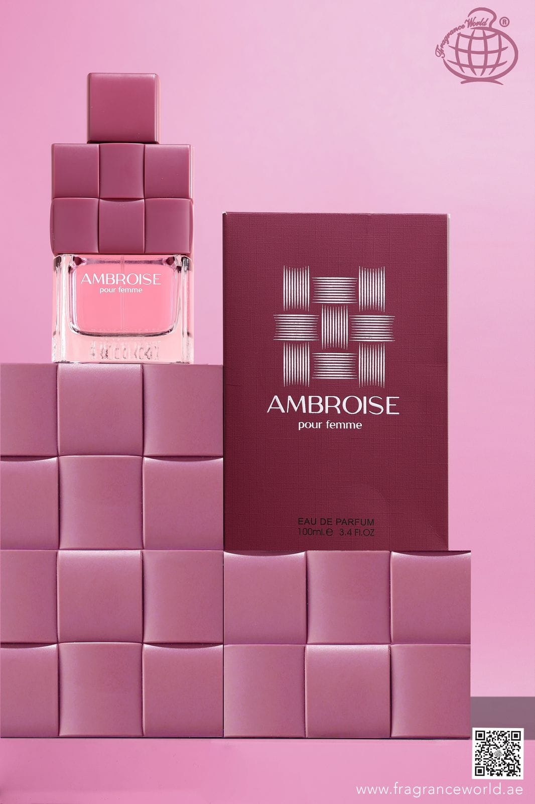 Apa de Parfum Ambroise by Fragrance World, Femei, 100 ml