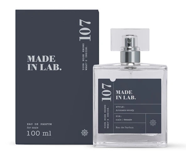 Apa de parfum Barbati Made in Lab No.107 – Inspirat din Angel Schlesser Essential For Men (100 ml)