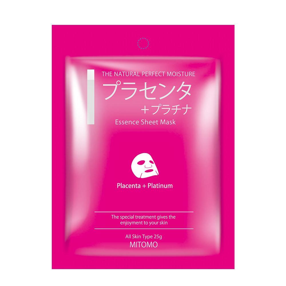PLACENTA + PLATINUM - Masca De Fata Tip Servetel Cu Placenta