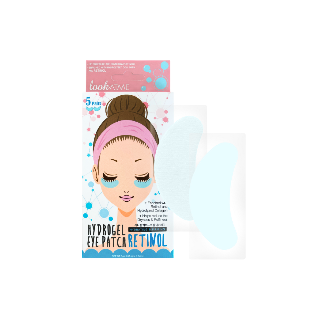 Plasturi de hidrogel pentru hidratare si fermitate cu retinol, 5 perechi | Look At Me