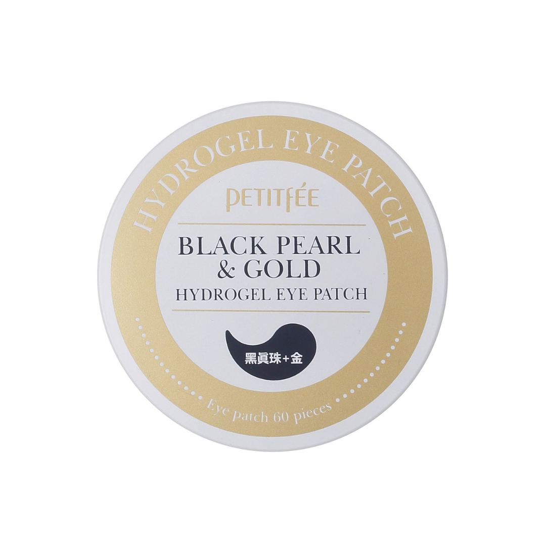 Plasturi de hidrogel cu perle negre si aur, 60buc | Petitfee