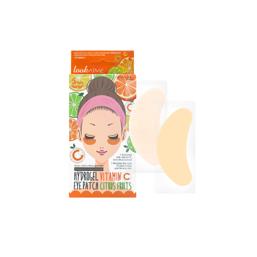 Plasturi de hidrogel revigoranti si iluminatori cu vitamina C, 5 perechi | Look At Me