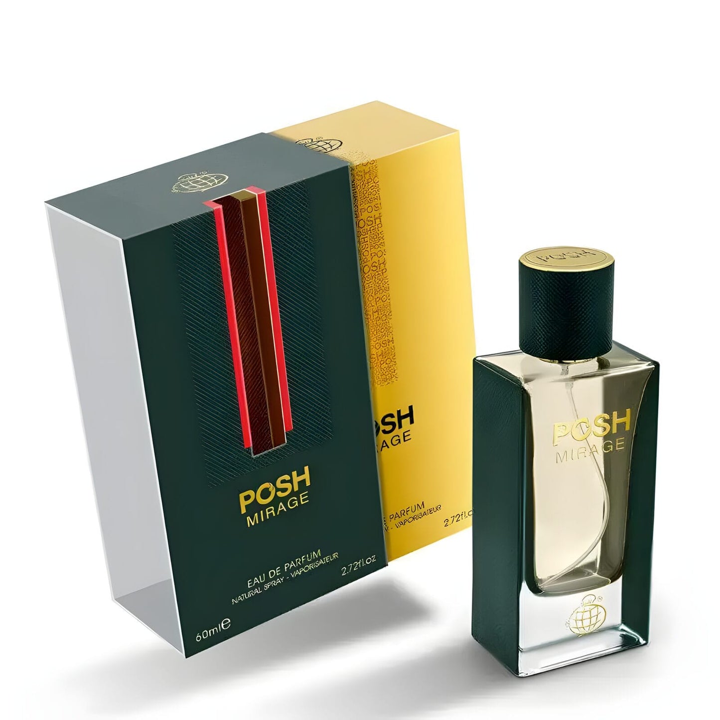 Apa de Parfum Fragrance World, Posh Mirage, Unisex, 80 ml