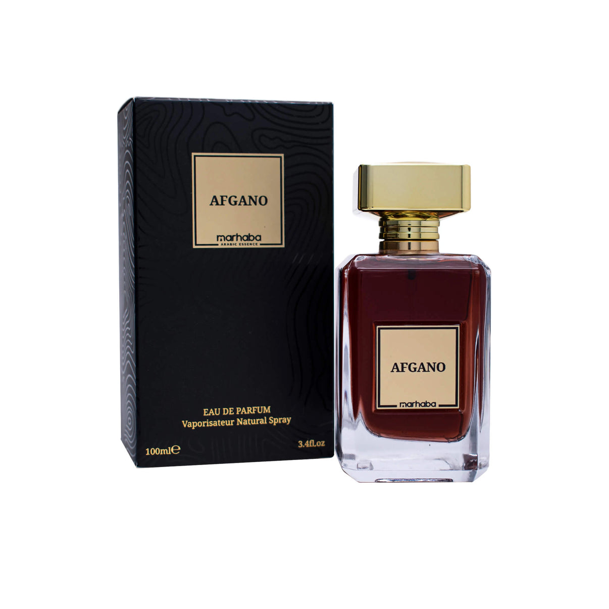 Afgano by Marhaba 100 ml – Parfum arabesc original import Dubai inspirat din Nasomatto Black Afgano