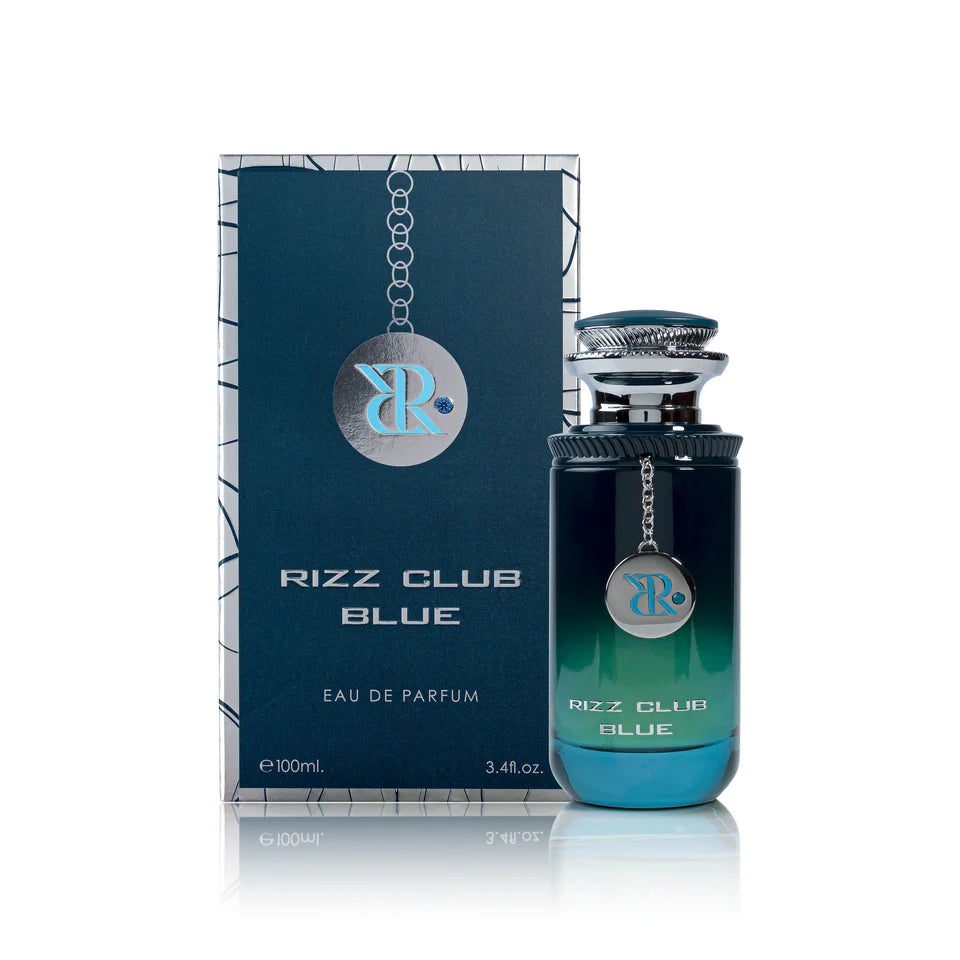 Apa de Parfum Shaikh Saeed Rizz Club Blue, Barbati, 100 ml