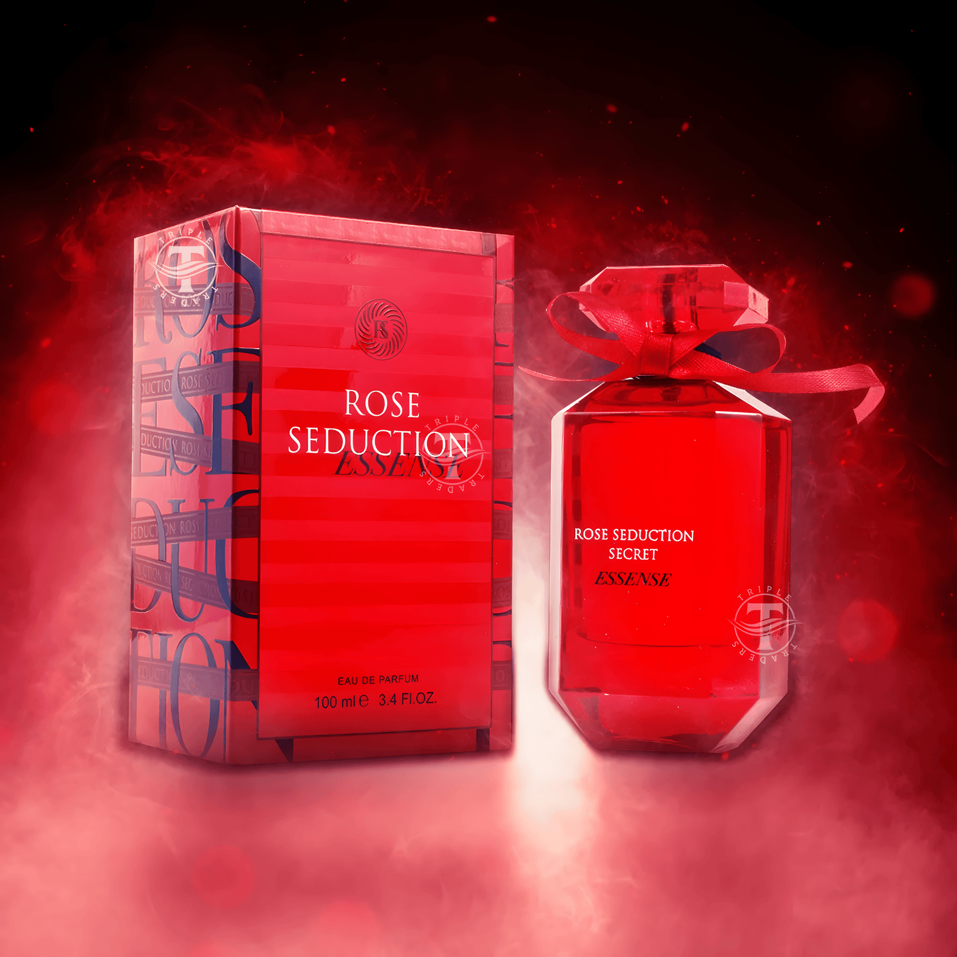 Apa de Parfum Rose Seduction Secret Essense by Fragrance World, Femei, 100 ml