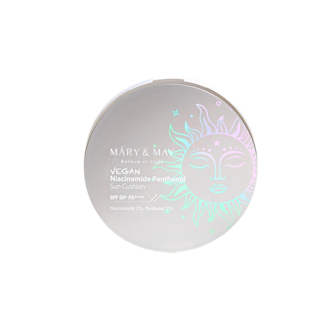 SPF tip cushion cu niacinamide si panthenol SPF 50 PA ++++  25 g| Mary and May