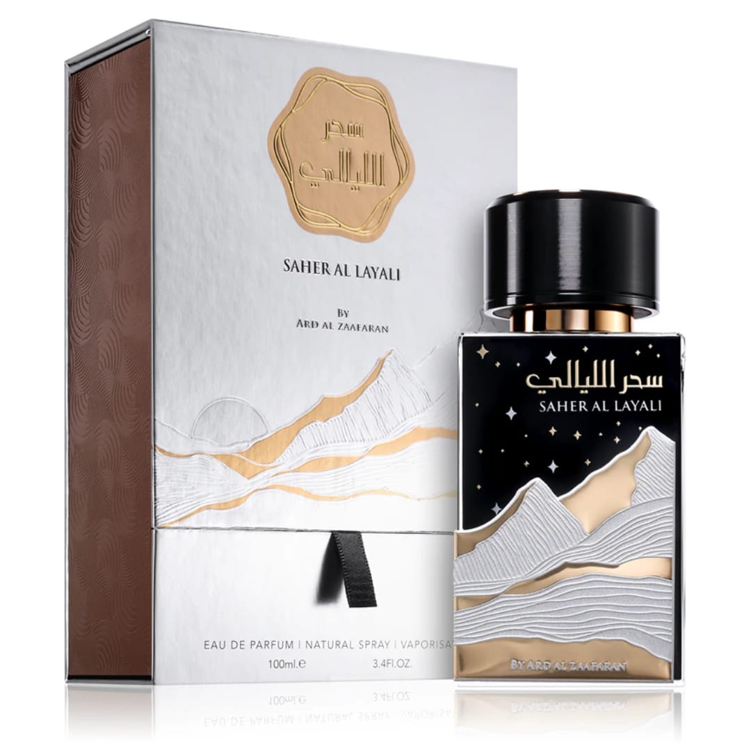 Apa de Parfum Saher Al Layali, Ard Al Zaafaran, Unisex – 100ml