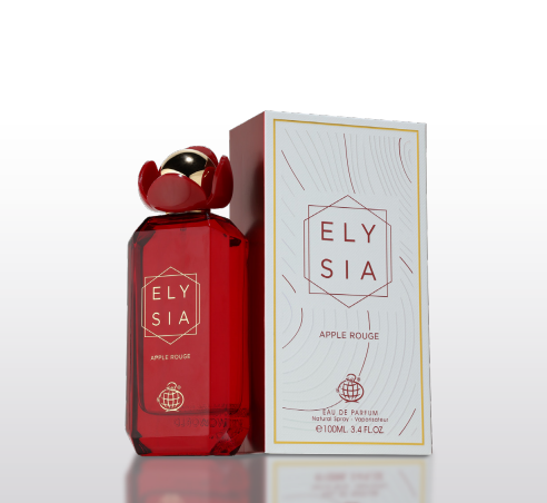 Apa de Parfum Elysia Apple Rouge by Fragrance World, Femei, 100 ml