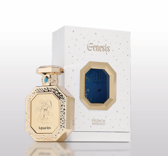 Apa de Parfum Genesis Aquarius by French Avenue, Unisex, 90 ml