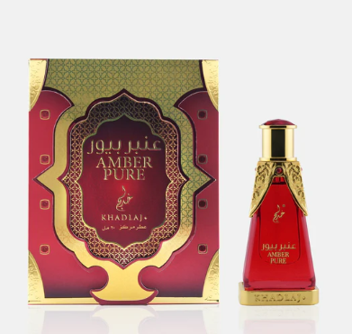 Ulei de Parfum Concentrat Khadlaj Amber Pure, Unisex, 20 ml
