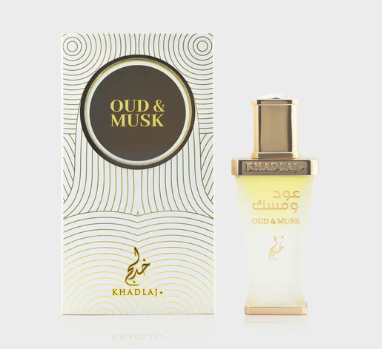 Ulei de Parfum Concentrat Khadlaj Oud &amp; Musk, Unisex, 20 ml