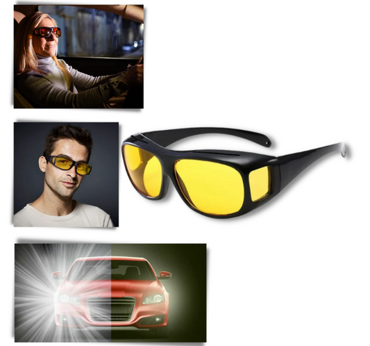 Night Vision HD Anti Glare Glasses,  Night driving clarity glasses