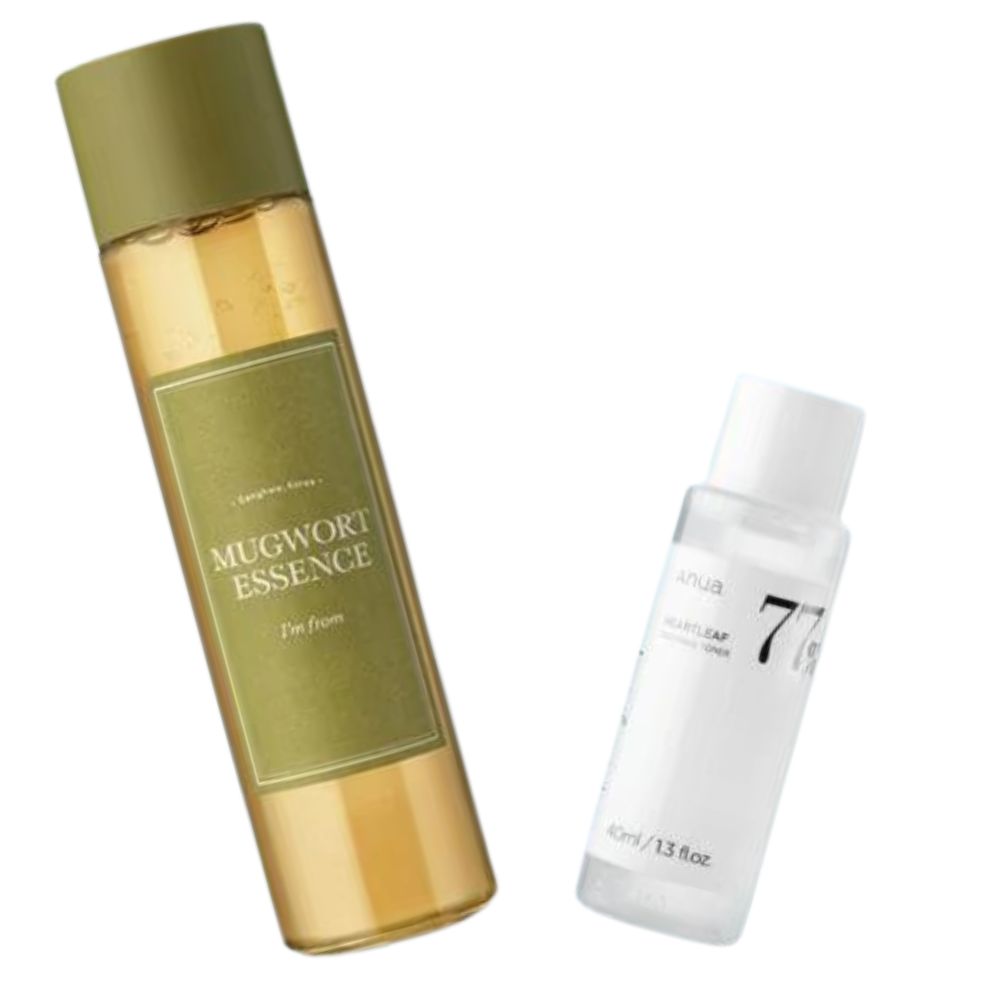 Sensitive Bundle (I’m from Mugwort Essence + Anua Mini Heartleaf Toner)