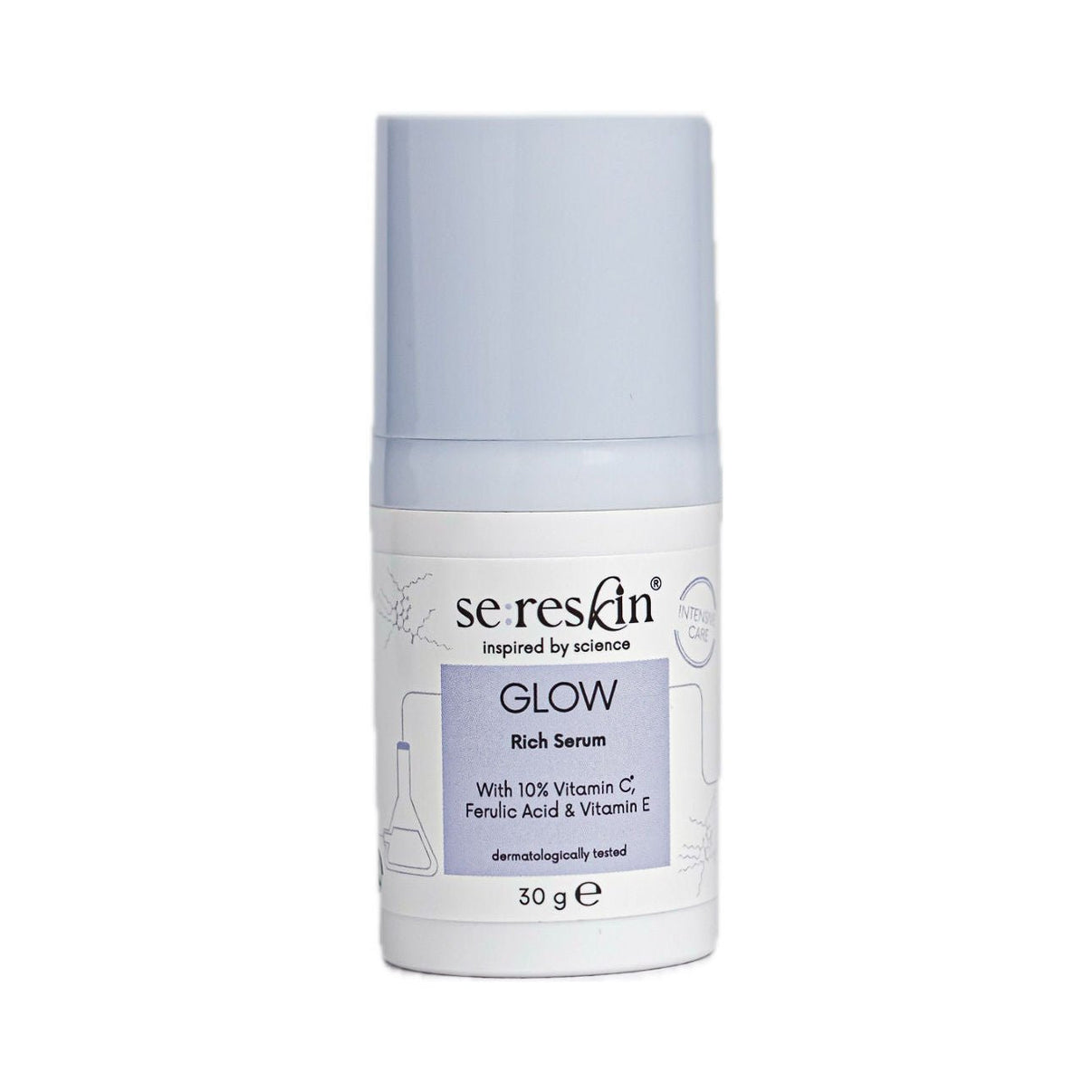 GLOW SERUM - Ser Glow Cu 10% Vitamina C, E Si Acid Ferulic