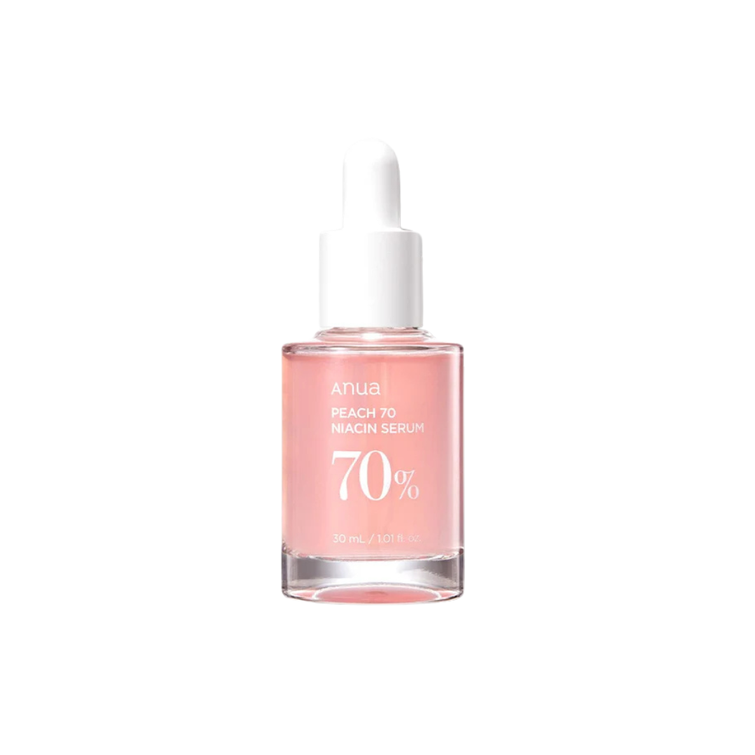 Serum cu 70% extract de piersica si niacinamide, 30ml | Anua