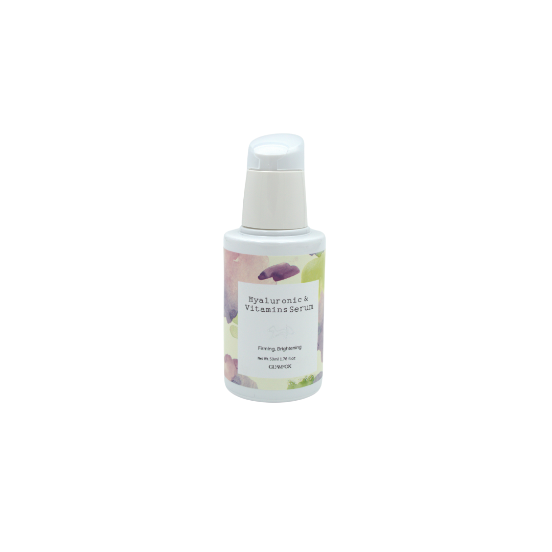 Serum hidratant cu acid hialuronic si vitamine, 50ml | Glamfox