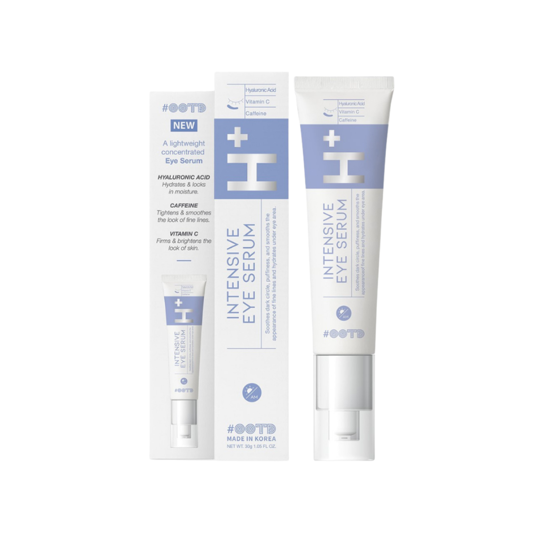 Serum intensiv de zi pentru zona ochilor cu acid hialuronic, cafeina si vitamina C, 30g | #OOTD