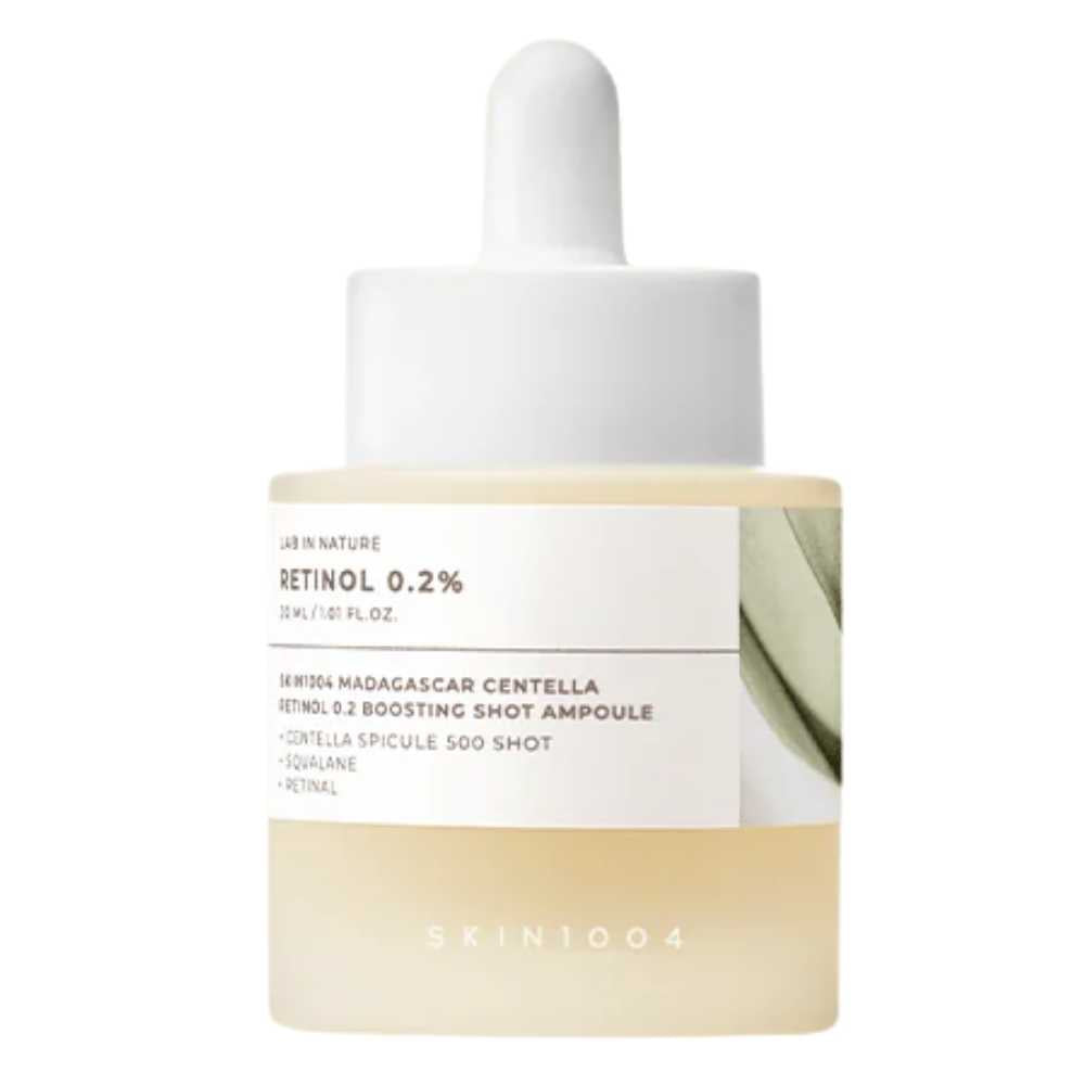 Skin1004 Madagascar Centella Retinol 0.2 Boosting Shot Ampoule, 30ml