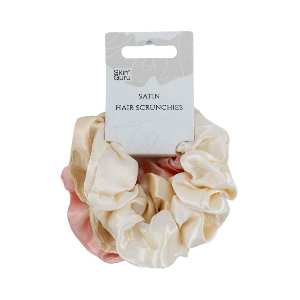 SkinGuru Satin Scrunchies