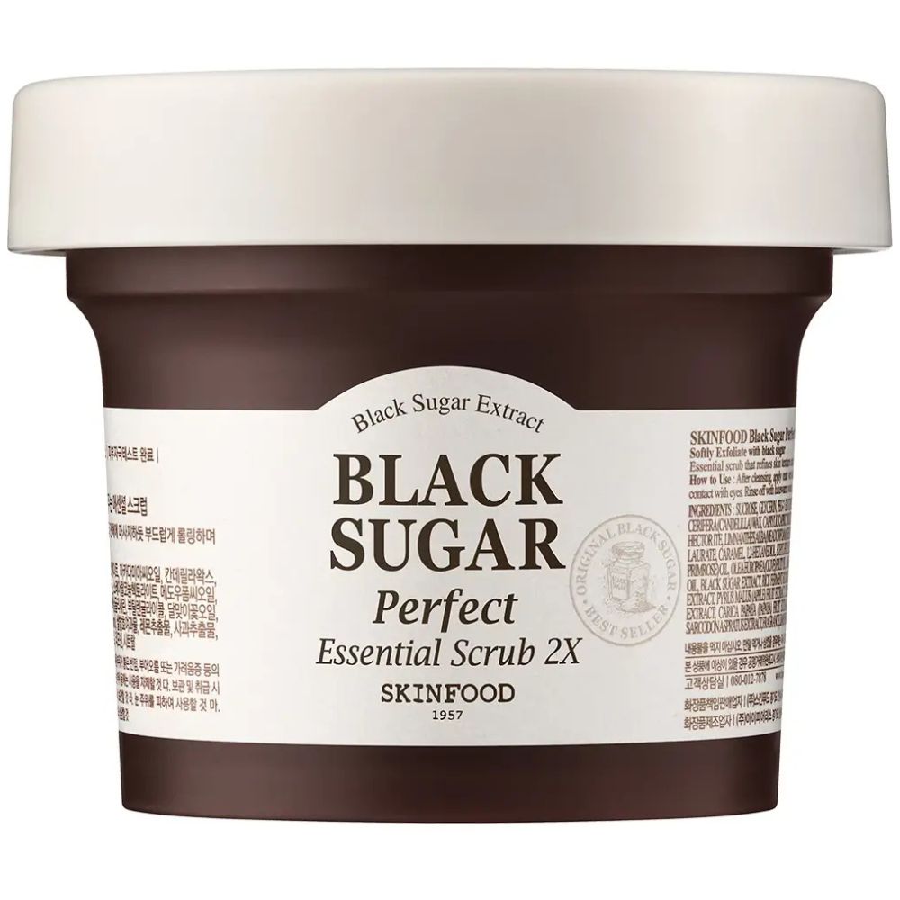 Skinfood Black Sugar Perfect Essential Scrub 2X, 210g