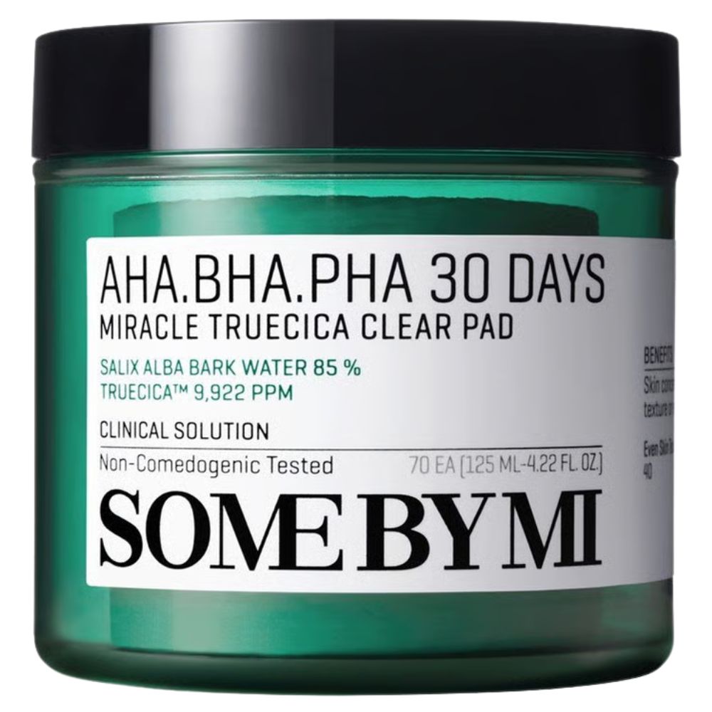 Somebymi AHA BHA PHA 30 Days Miracle Truecica Clear Pad, 70 buc