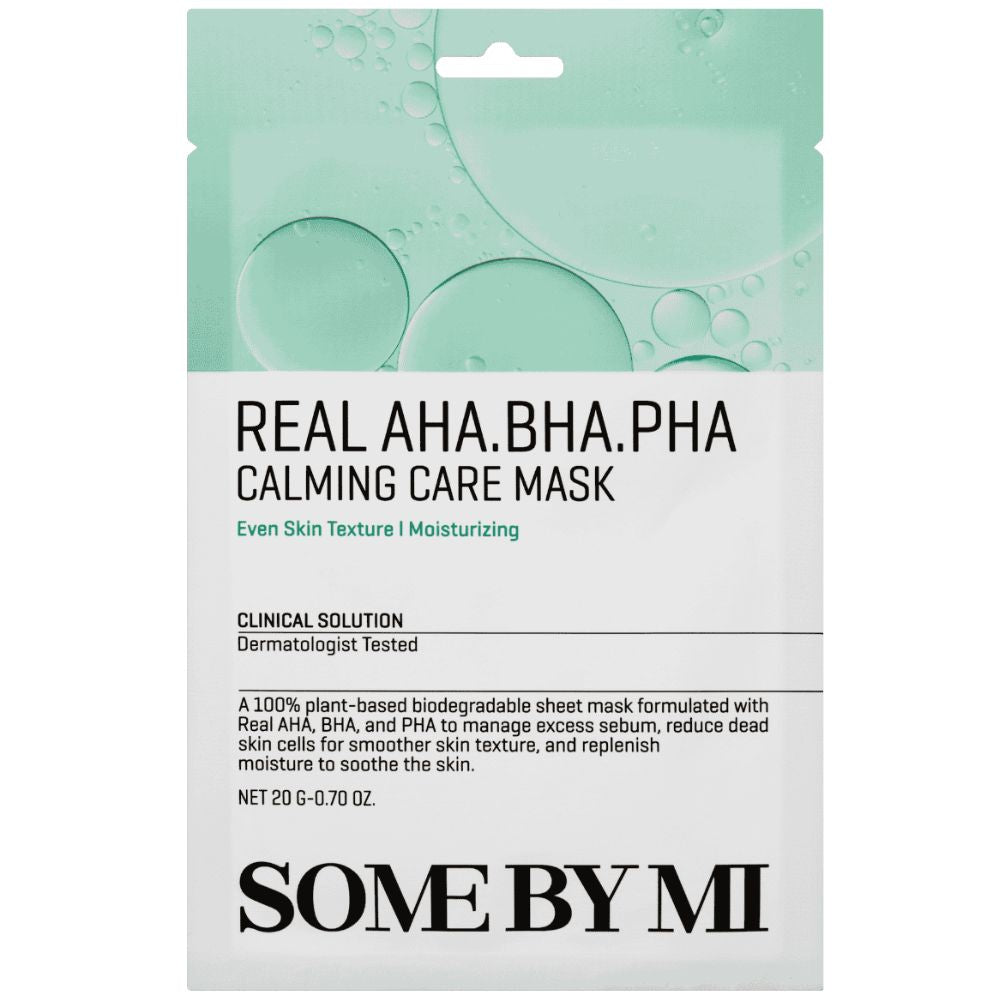 Somebymi Real AHA BHA PHA Calming Care Mask, 20g