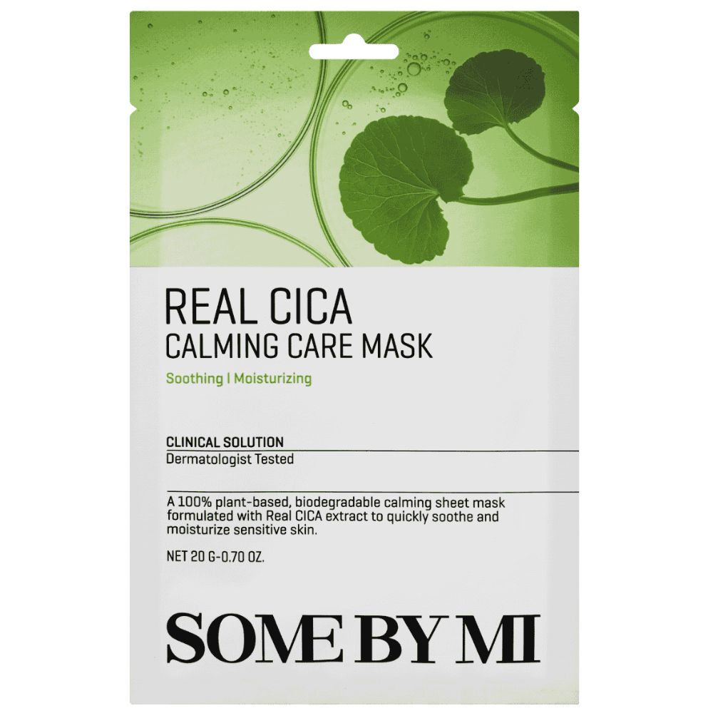 Somebymi Real Cica Calming Care Mask, 20g