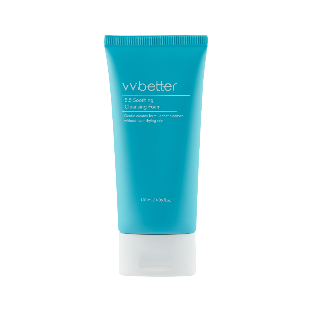 Spuma de curatare calmanta cu pH 5.5, 120ml | VV Better