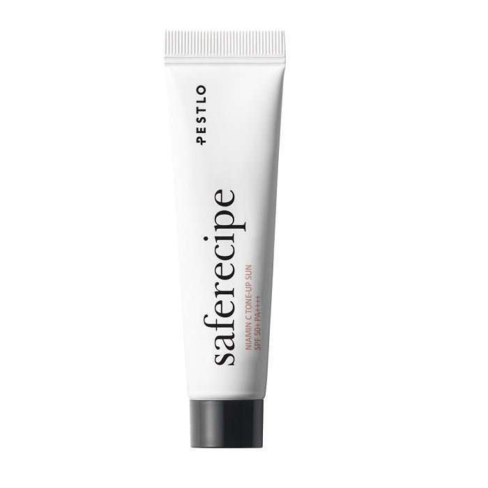 MINI SAFERECIPE NIAMIN C TONE UP SUN CREAM - Crema Multifunctionala Cu Protectie Solara SPF 50+ Pa++++