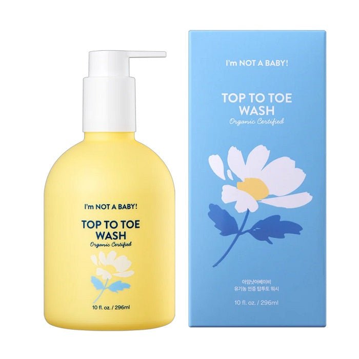 TOP TO TOE WASH ORGANIC CERTIFIED - Gel De Dus Si Sampon 2 In 1 Organic, Pentru Copii