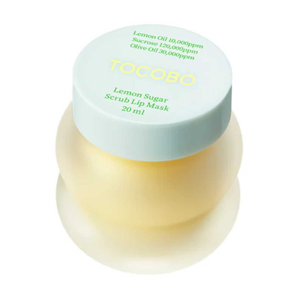 Tocobo Lemon Sugar Scrub Lip Mask, 20ml