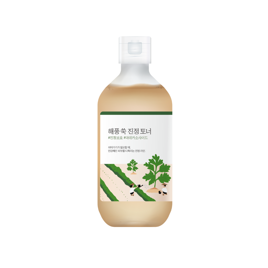 Toner calmant cu extract de pelin, 300ml | Round Lab