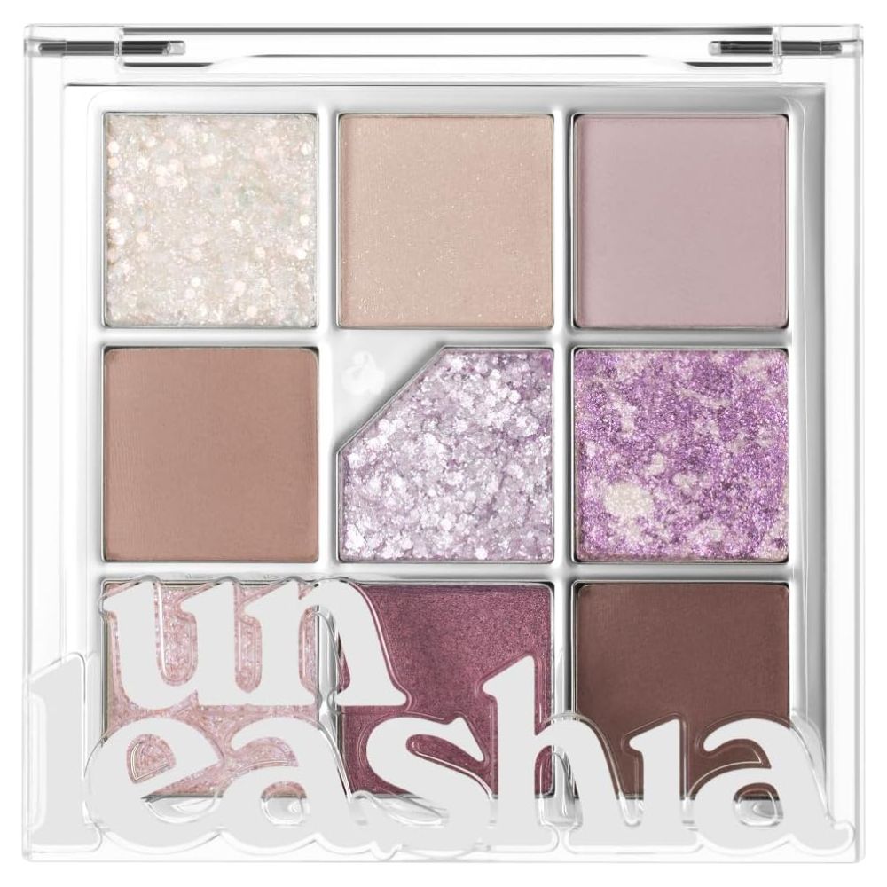 Unleashia Glitterpedia Eye Palette 04 All Of Lavender Fog, 6,2g