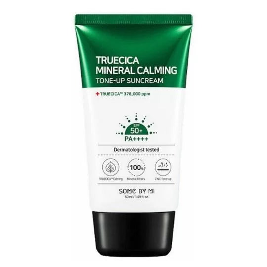 Crema protectie solara SPF 50+ PA++++ , Some by mi, Truecica Mineral Calming Tone-up, 50ml