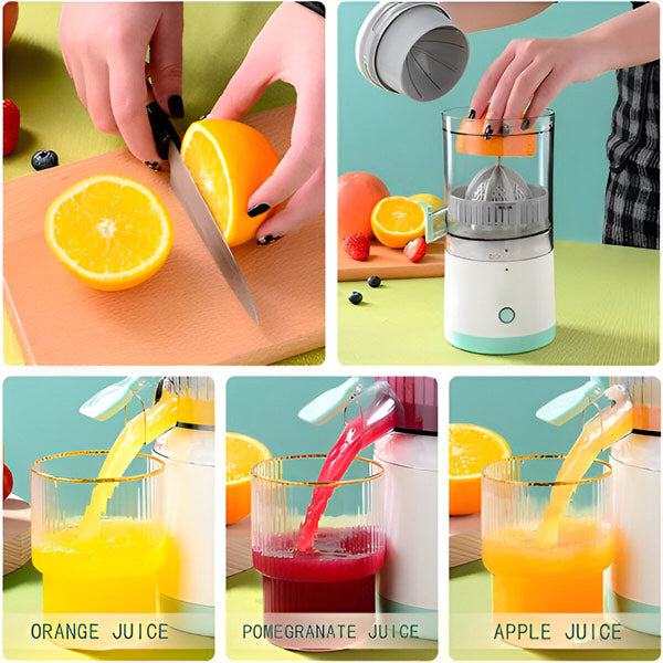 Blender/Slow Juicer Portabil Electric – USB, Pentru Suc Natural Fresh