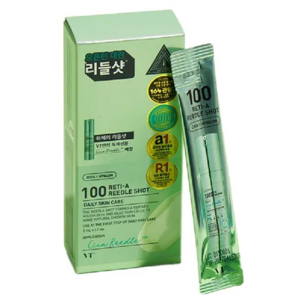 VT Cosmetics Reti-A Reedle Shot 100, 2ml x 10 plicuri