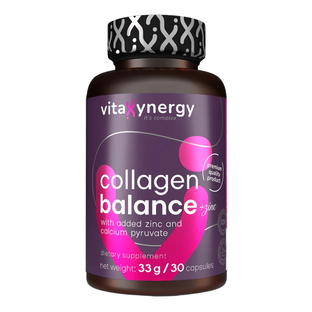 Vitaxynergy Collagen Balance + Zinc, 30 capsule